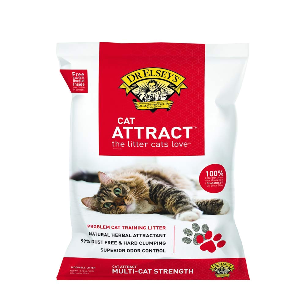 amazon com precious cat cat attract problem cat training litter 40 pound bag pet supplies