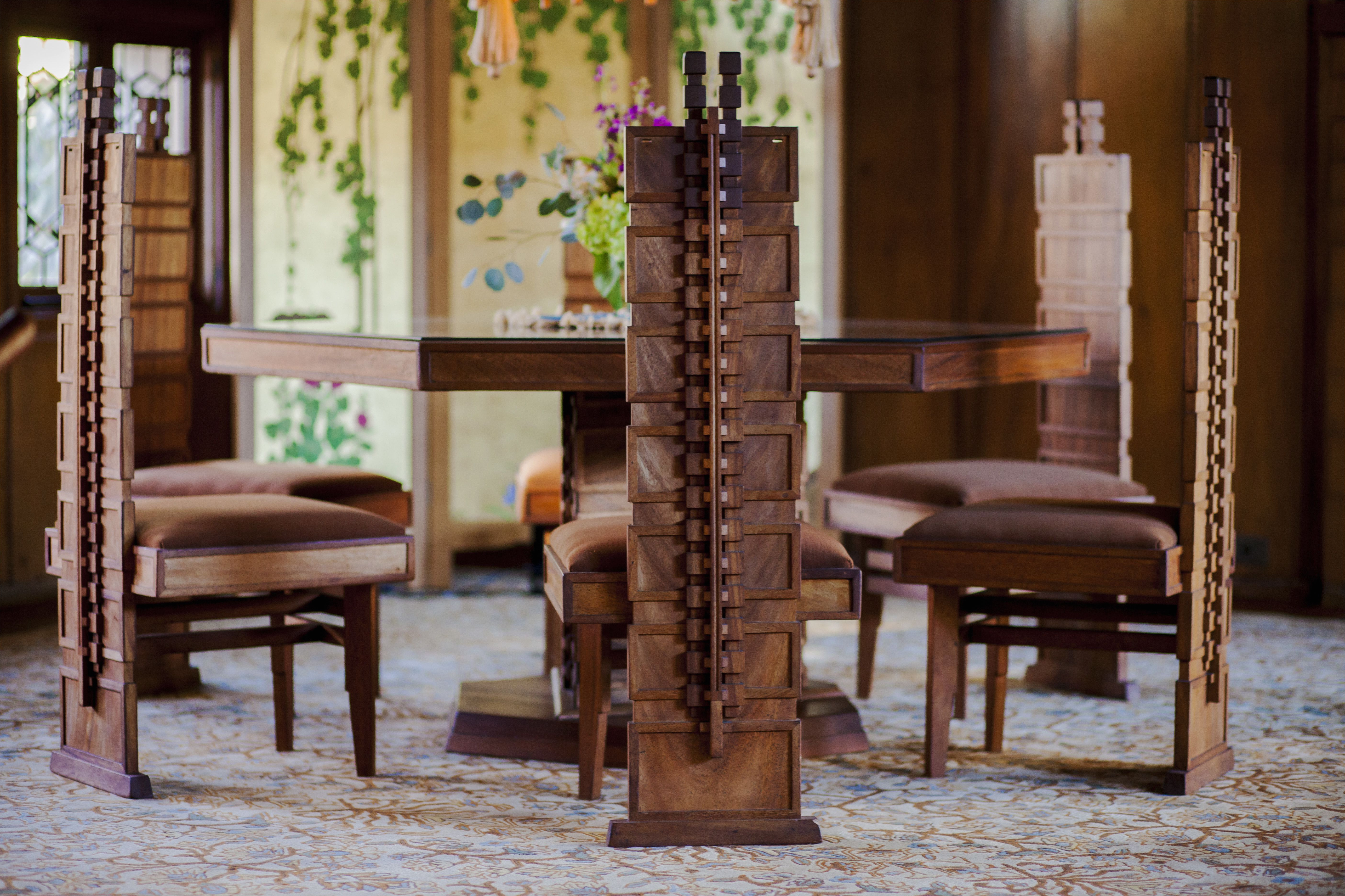 chairs by frank lloyd wright