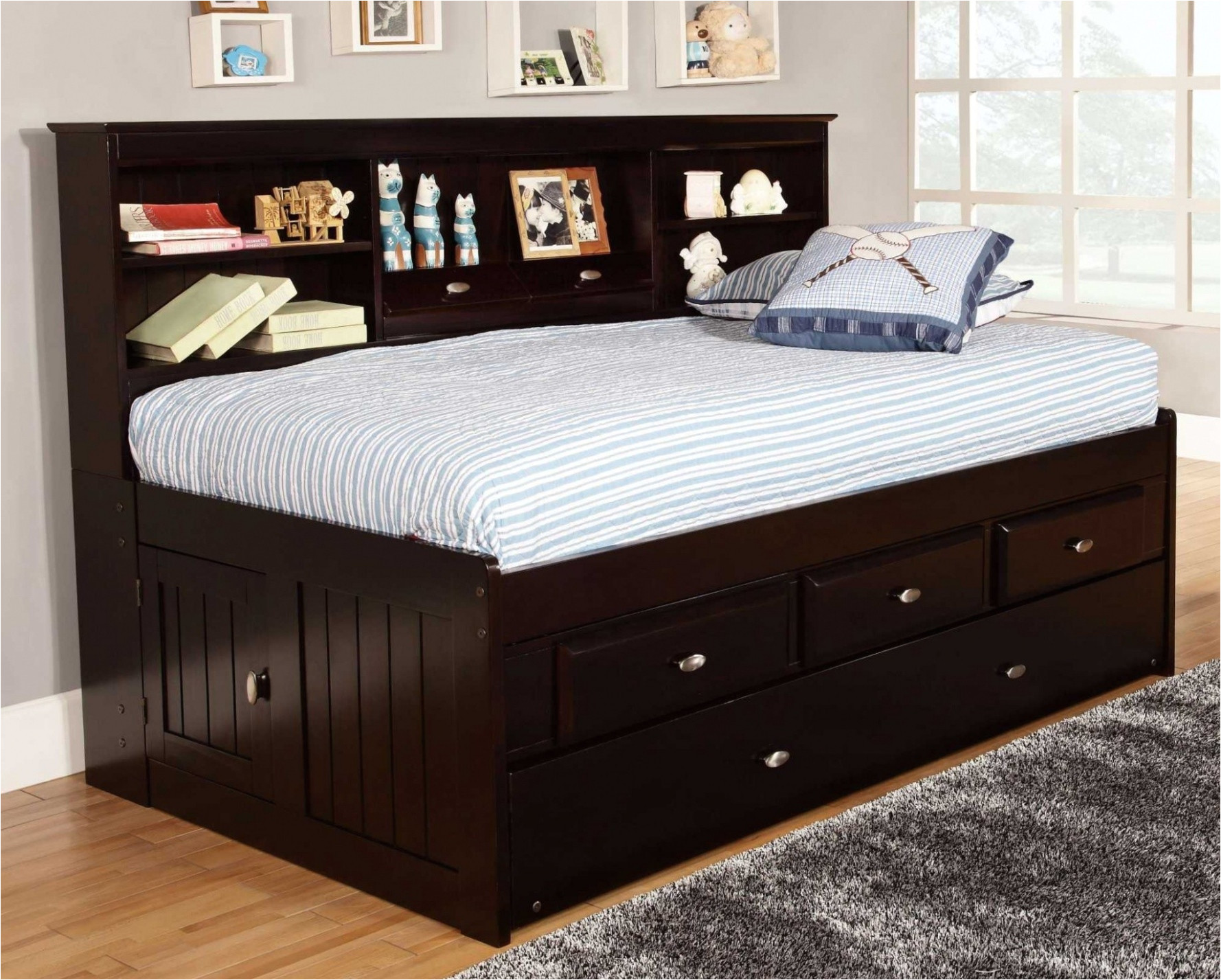 Brimnes Bed Frame with Storage and Headboard Storage Bed Frame Bramblesdinnerhouse