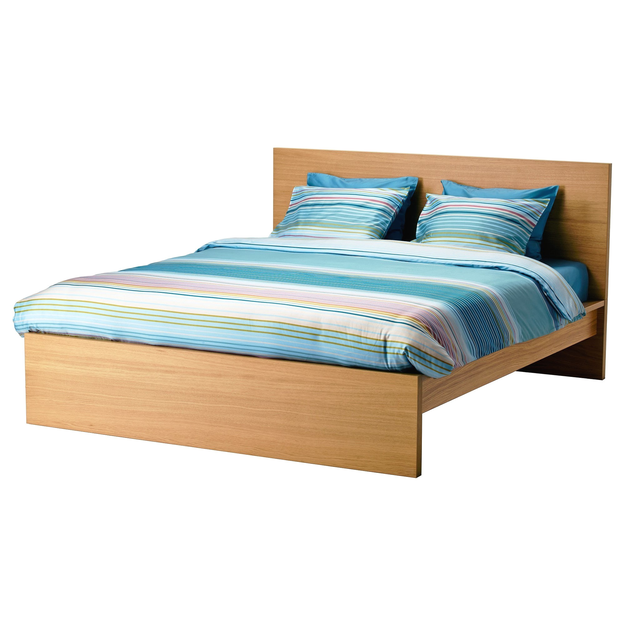 ikea malm super king size bed with 2 x 3ft 90cm matresses in avec