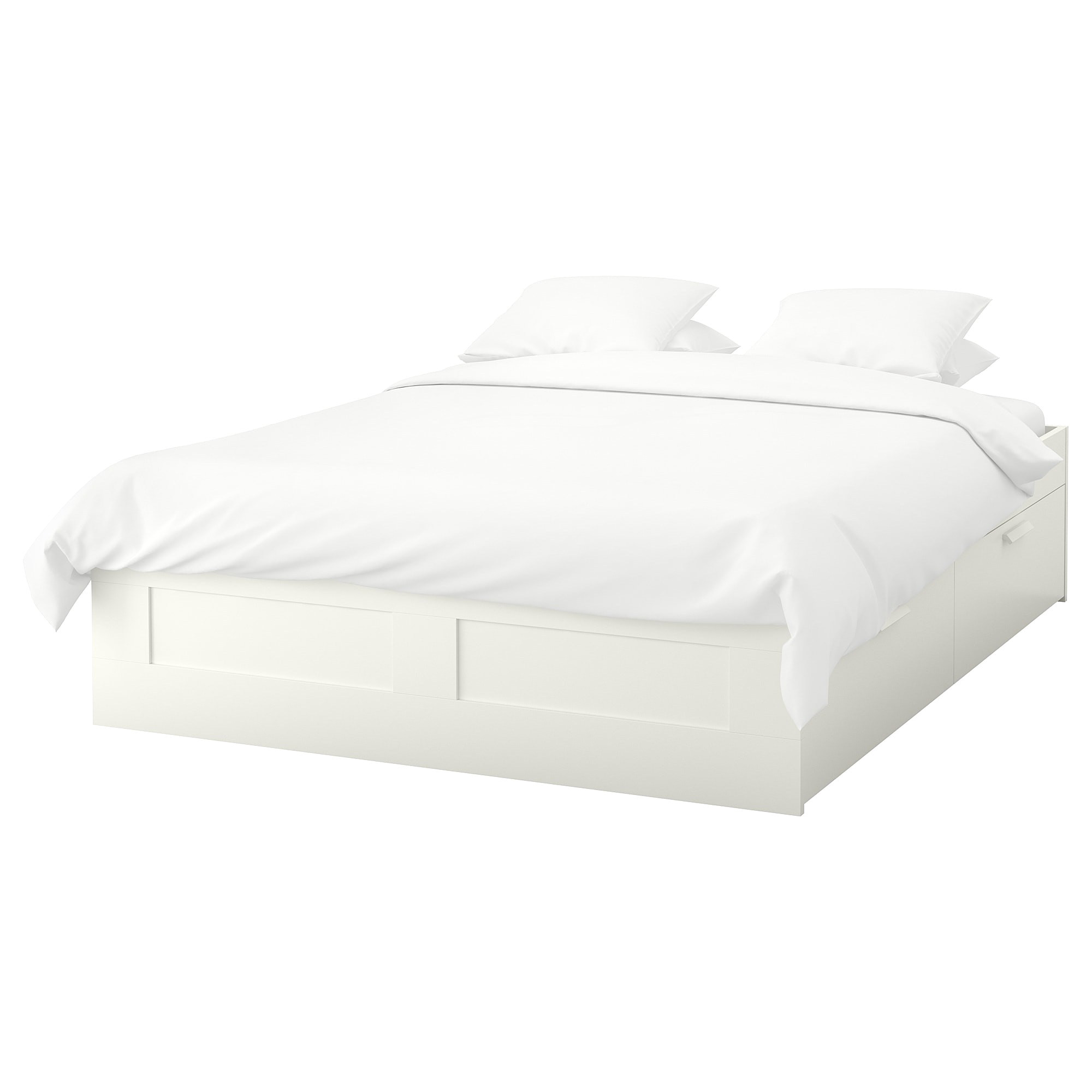 ikea malm super king size bed with 2 x 3ft 90cm matresses in avec