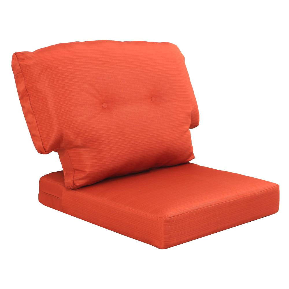 martha stewart living charlottetown quarry red replacement outdoor chair cushion