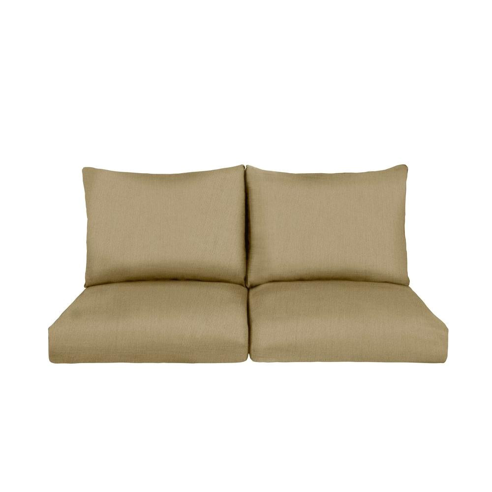 marquis replacement outdoor loveseat cushion in meadow