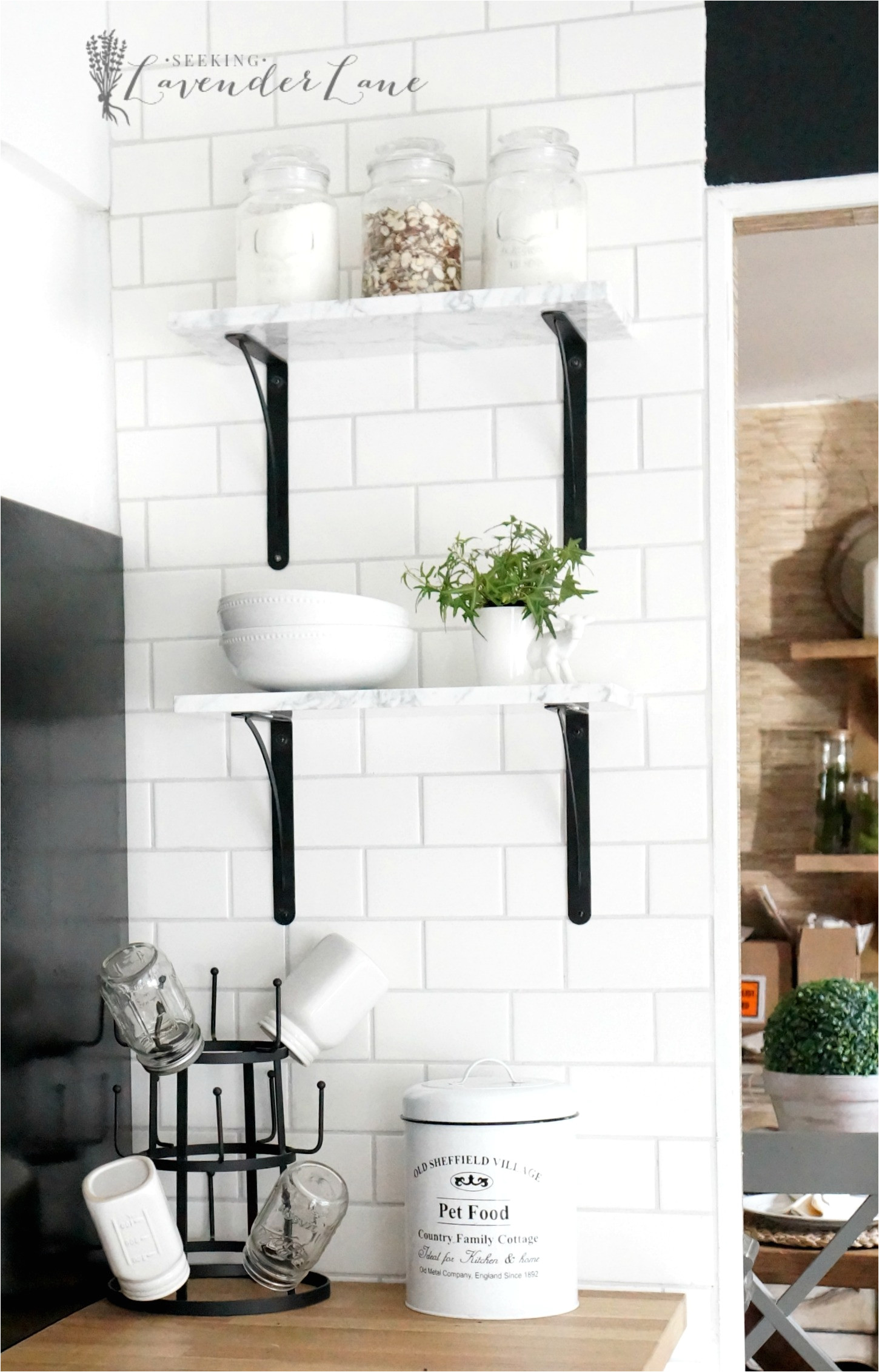 marble floating shelves 9