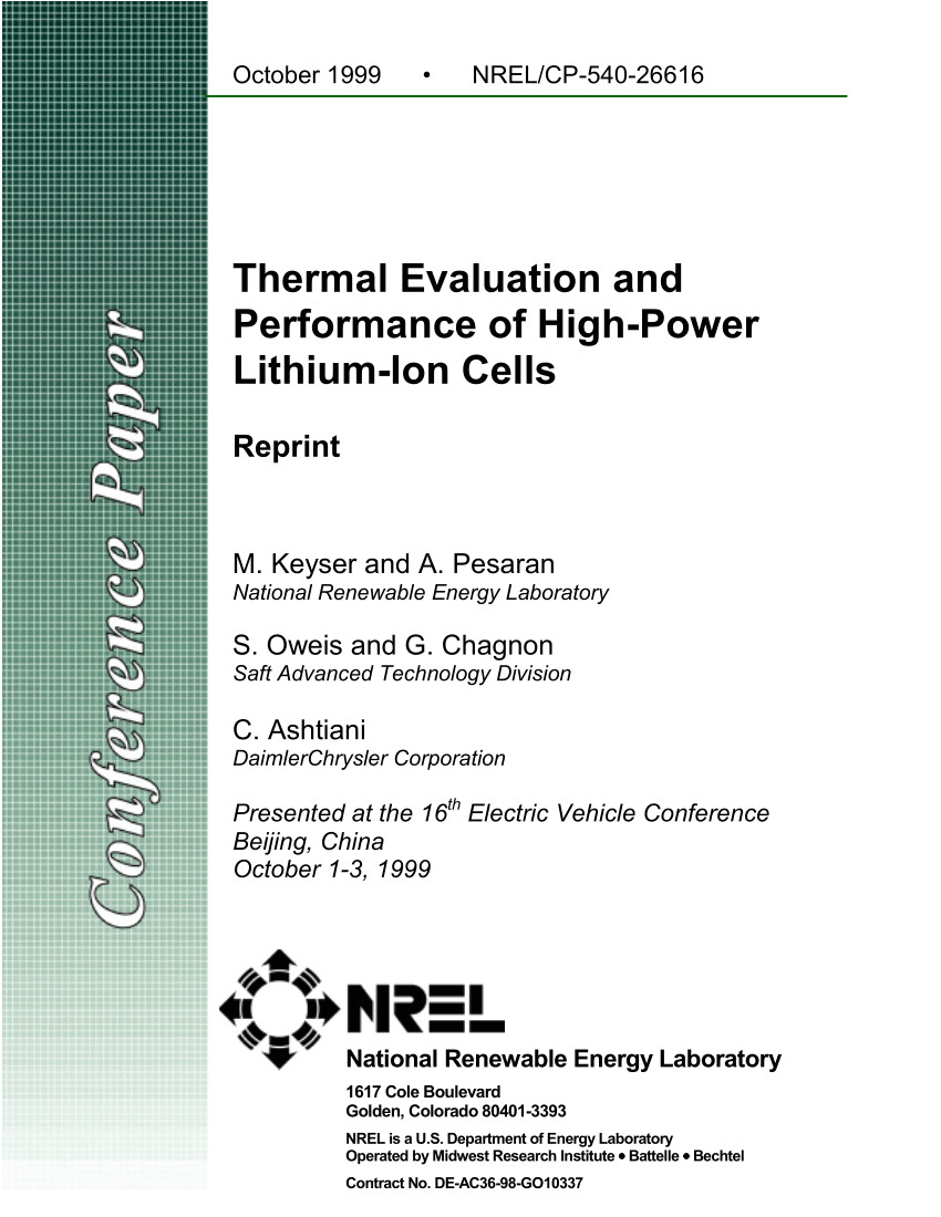 pdf cooling and preheating of batteries in hybrid electric vehicles