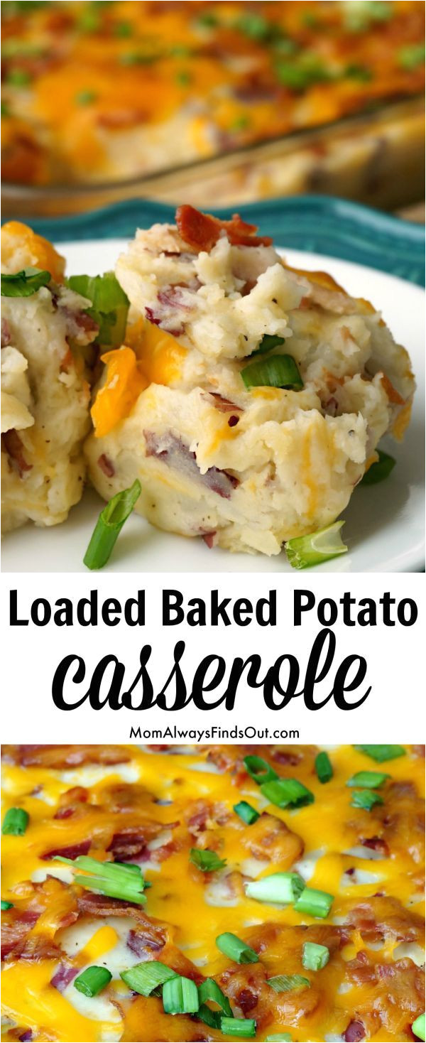 loaded baked potato casserole