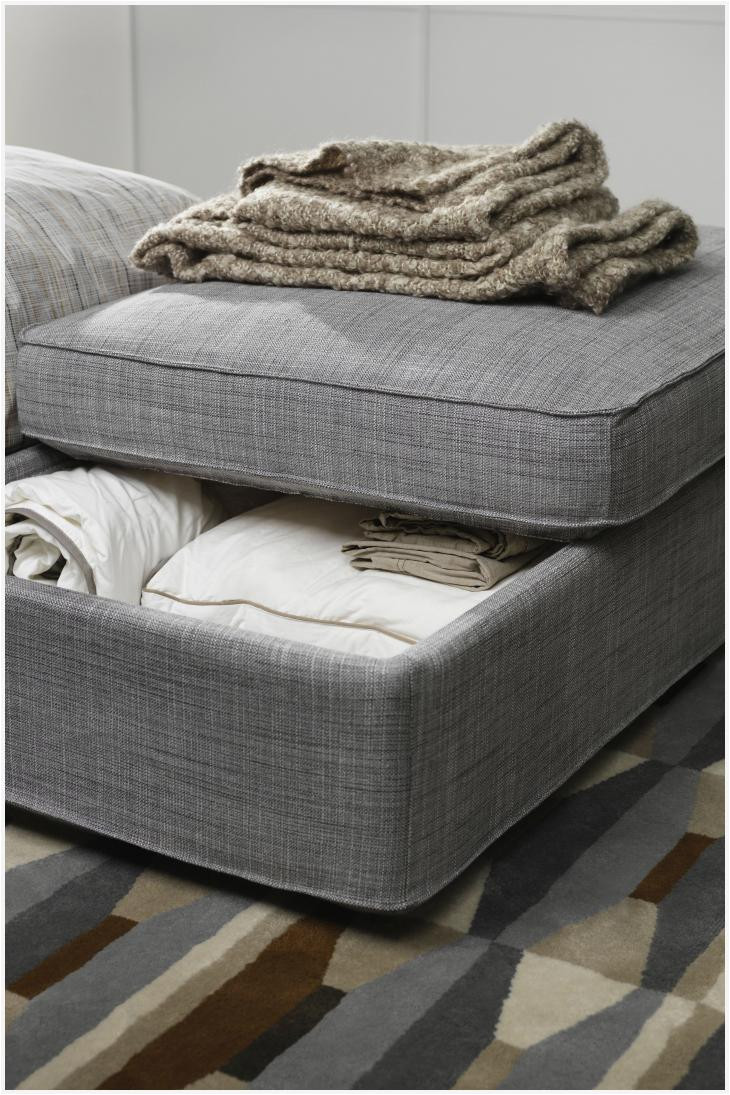 storage is even better when it s hidden the ikea kivik footstool has hidden storage space