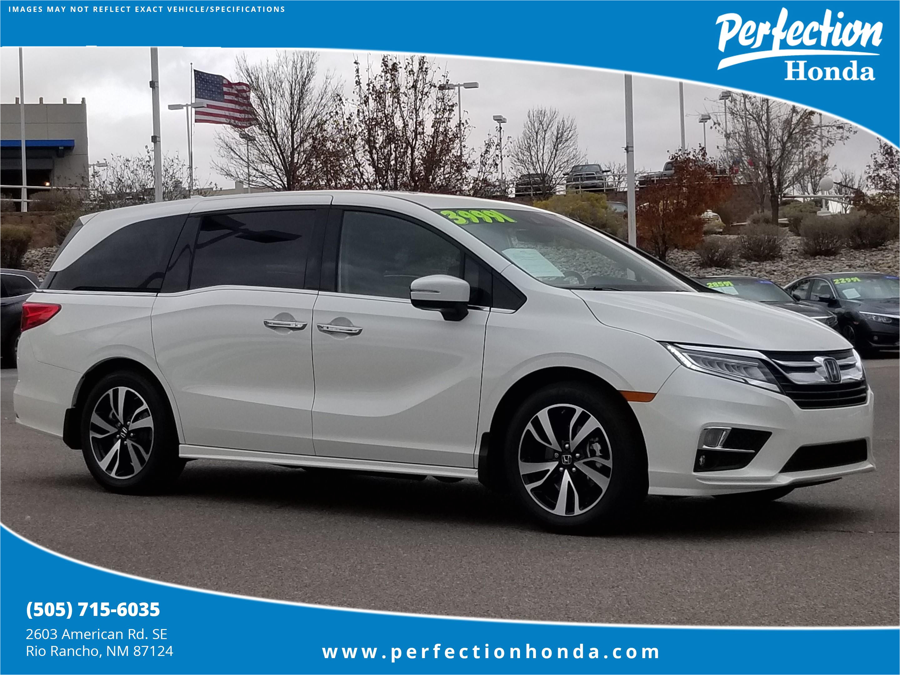 certified pre owned 2018 honda odyssey elite