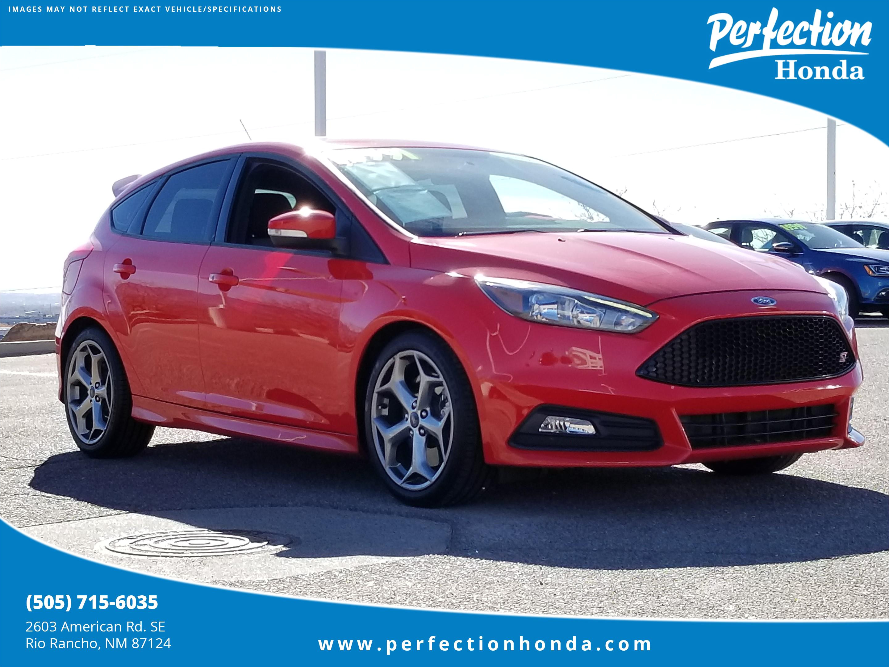 pre owned 2016 ford focus st