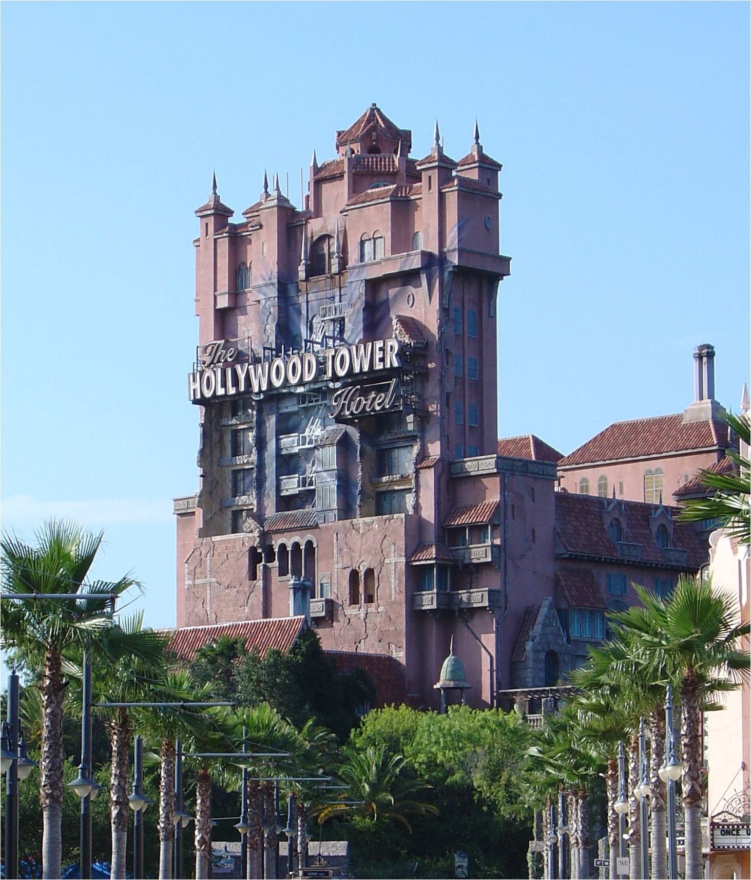 twilight zone tower of terror at disney mgm studios in orlando