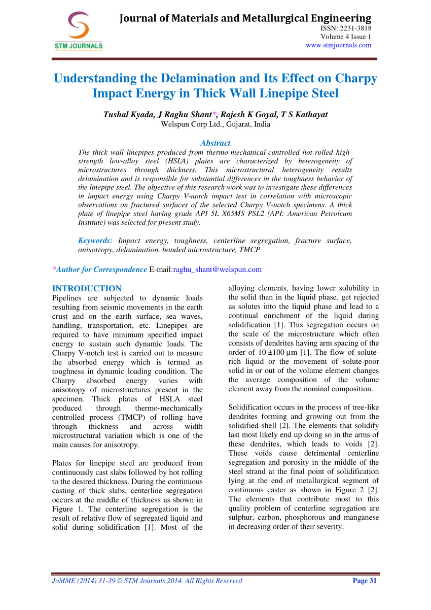 pdf thesis for doctor of philosophy anisotropy of charpy properties in linepipe steels