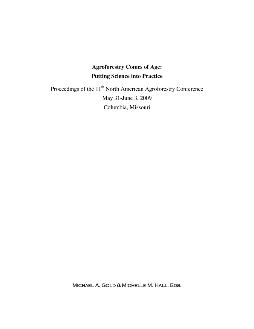 pdf integrated management of multistrata production systems under newly established rampt models of roadside and slopeland agroforestry