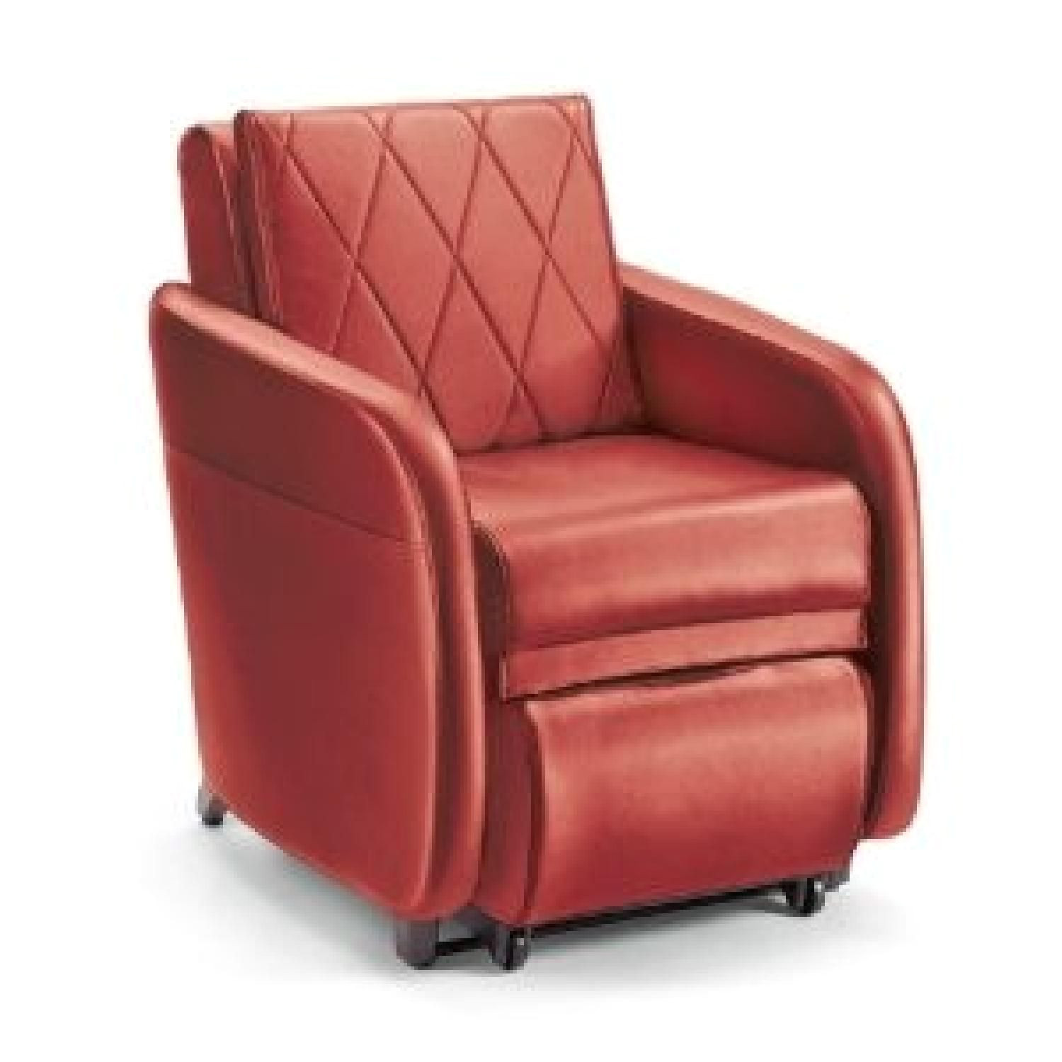 brookstone osim ustyle2 massage chair in sunset red