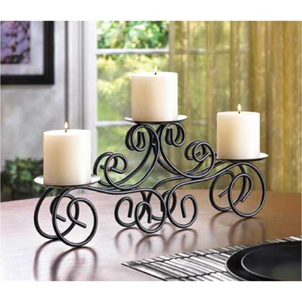 10 tuscan wrought iron scrollwork candle holder wedding centerpieces new 14198