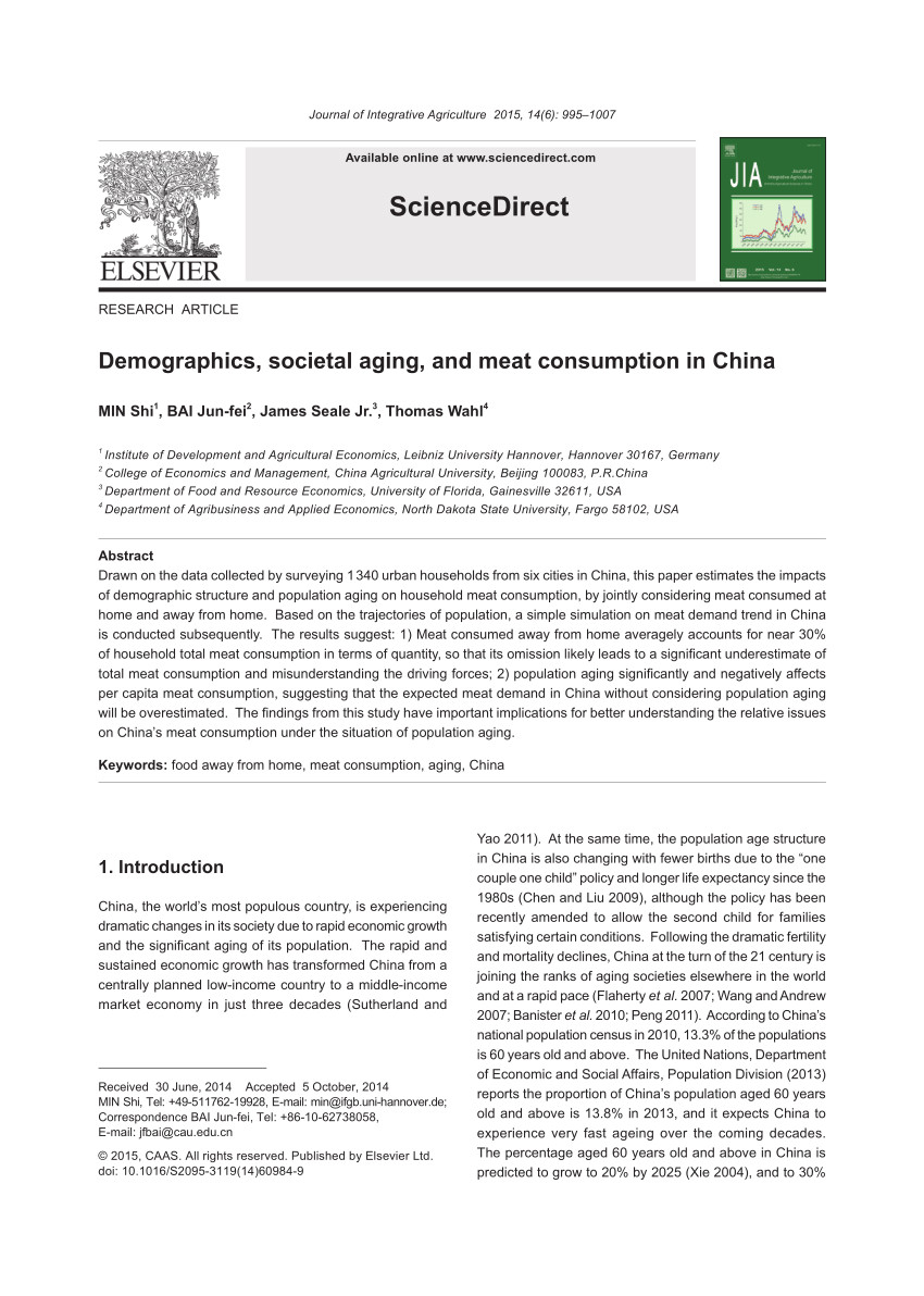 pdf animal product consumption trends in china