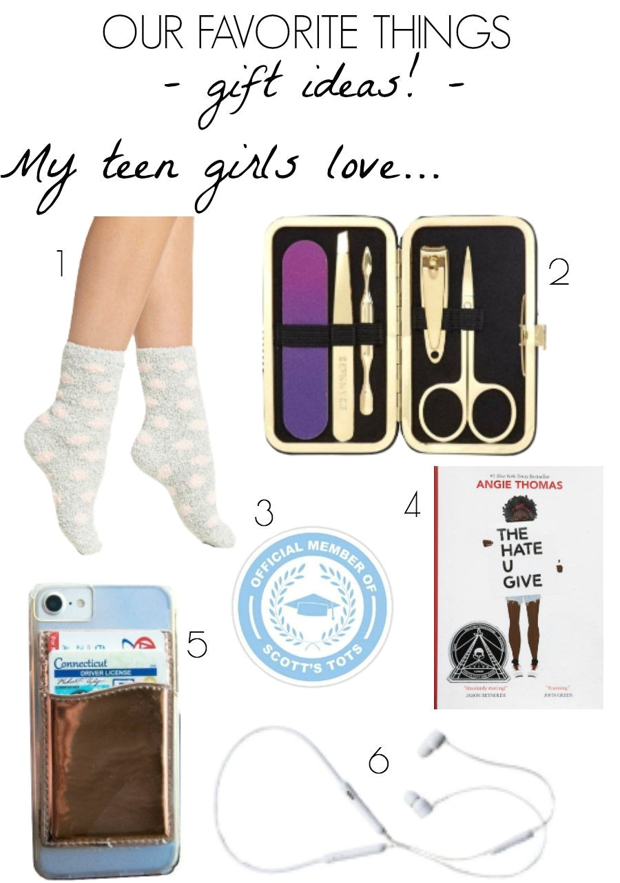 my teen girls favorite things that they have loves and would recommend for