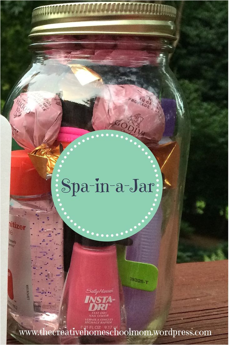 great gift for a teen girl spa in a jar the creative homeschool mom teen