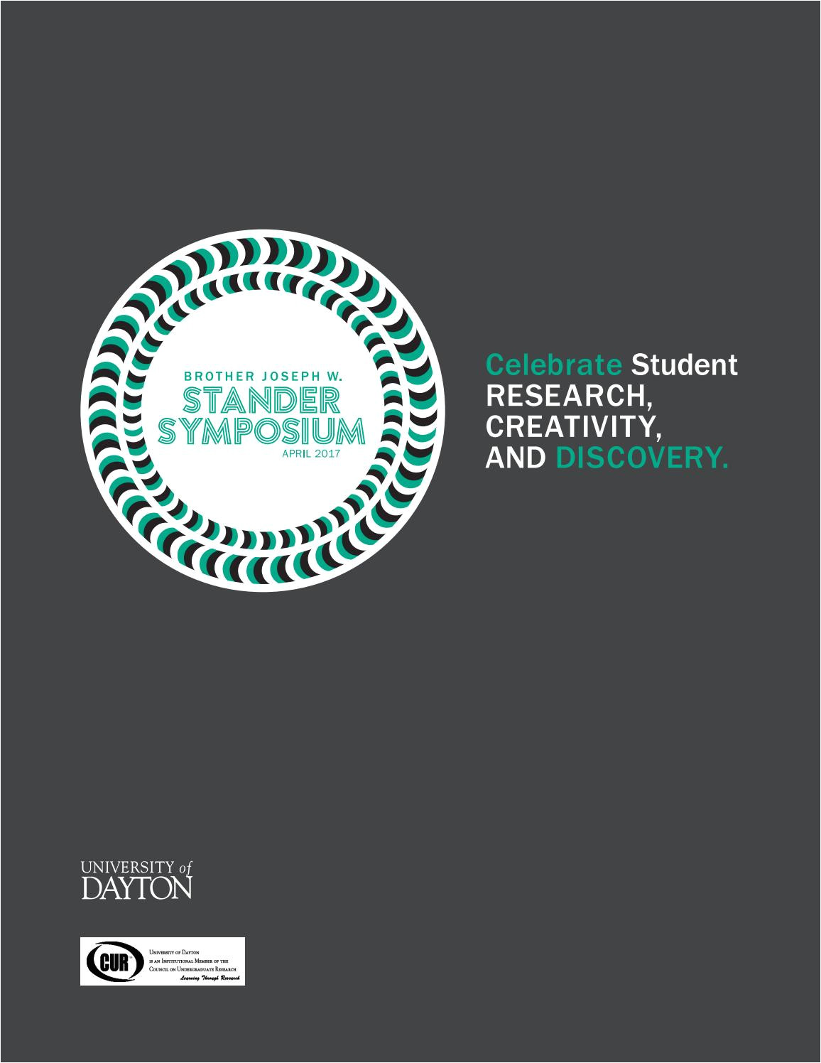 univ of dayton stander symposium 2017 abstract book by university of dayton stander symposium issuu