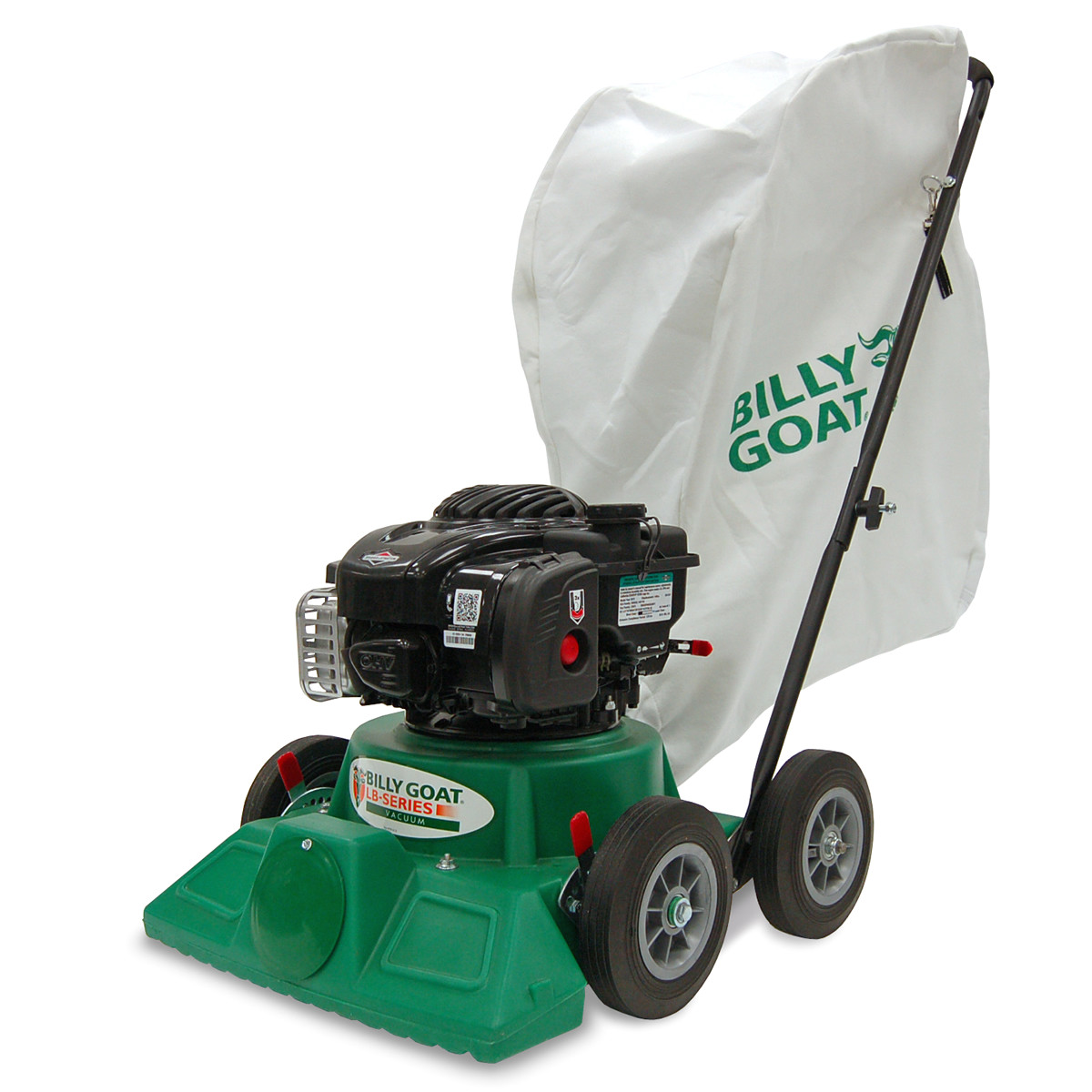 billygoat clean up your world debris vacuums force blowers overseeders aerators brush mowers