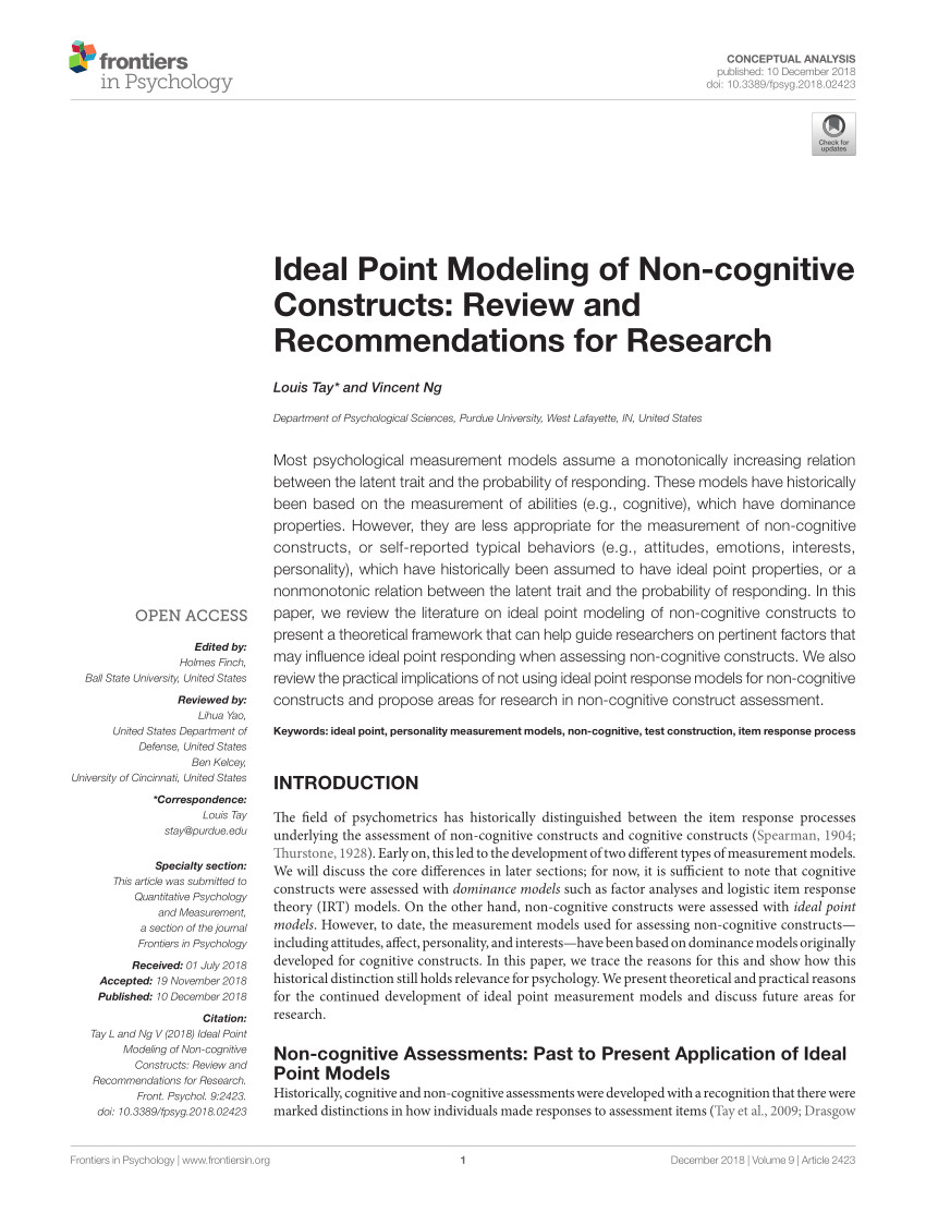 pdf the evaluative space grid a single item measure of positivity and negativity