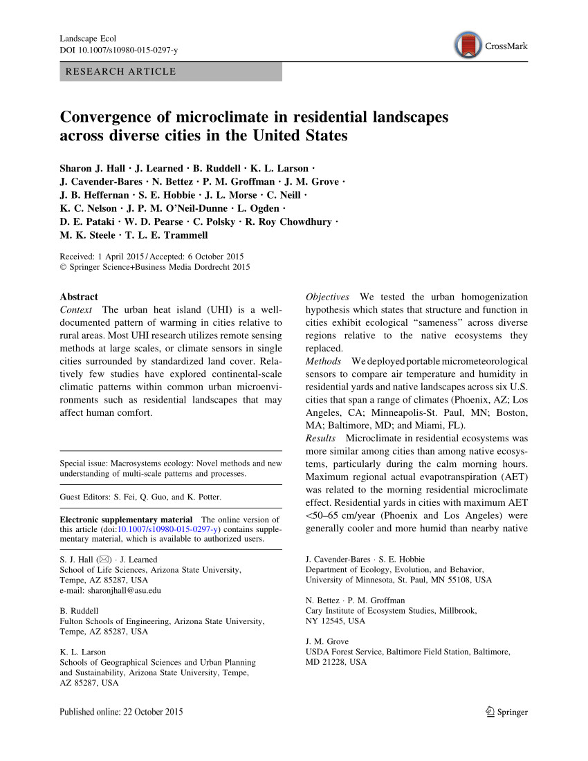 pdf variation in the urban vegetation surface temperature air temperature nexus