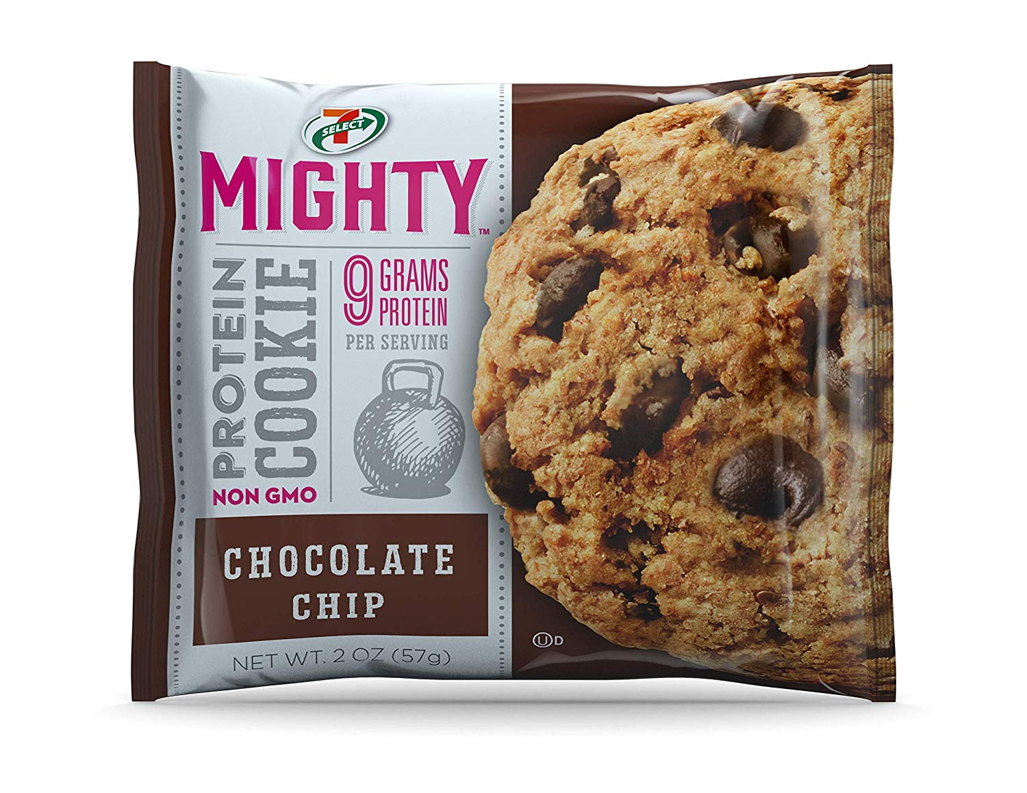 amazon com 7 select mighty protein cookie chocolate chip 2 ounce cookie 12 pack