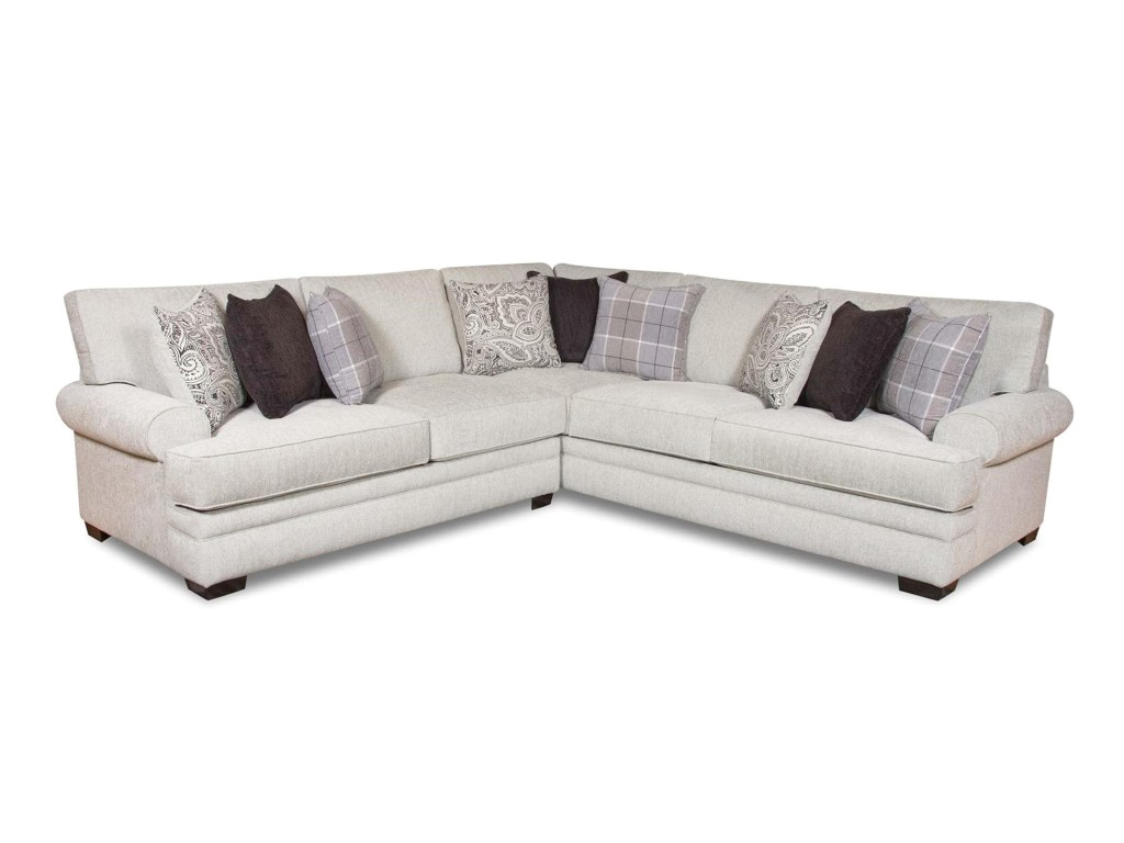 corinthian 5900 2 piece transitional sectional miskelly furniture
