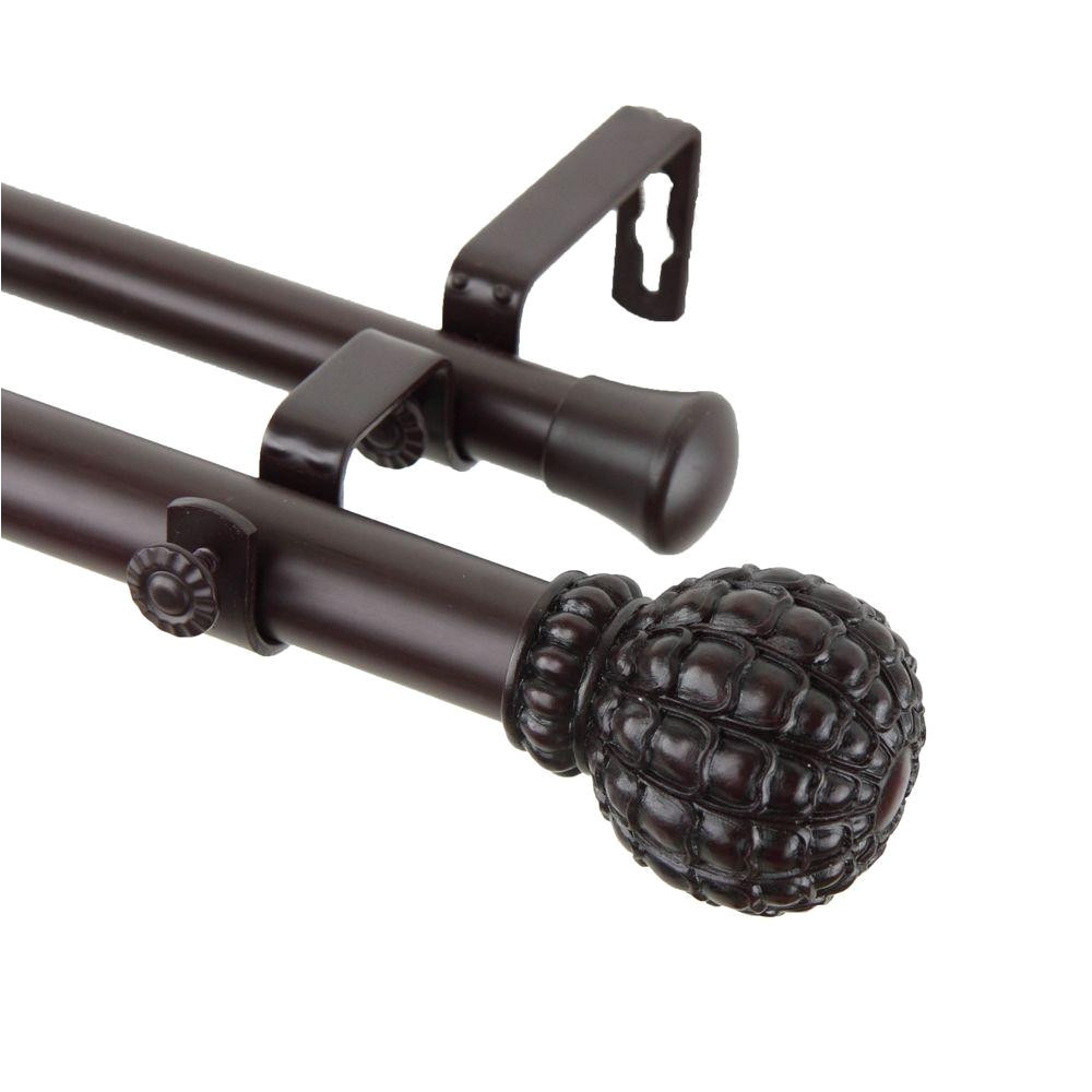 pod double curtain rod