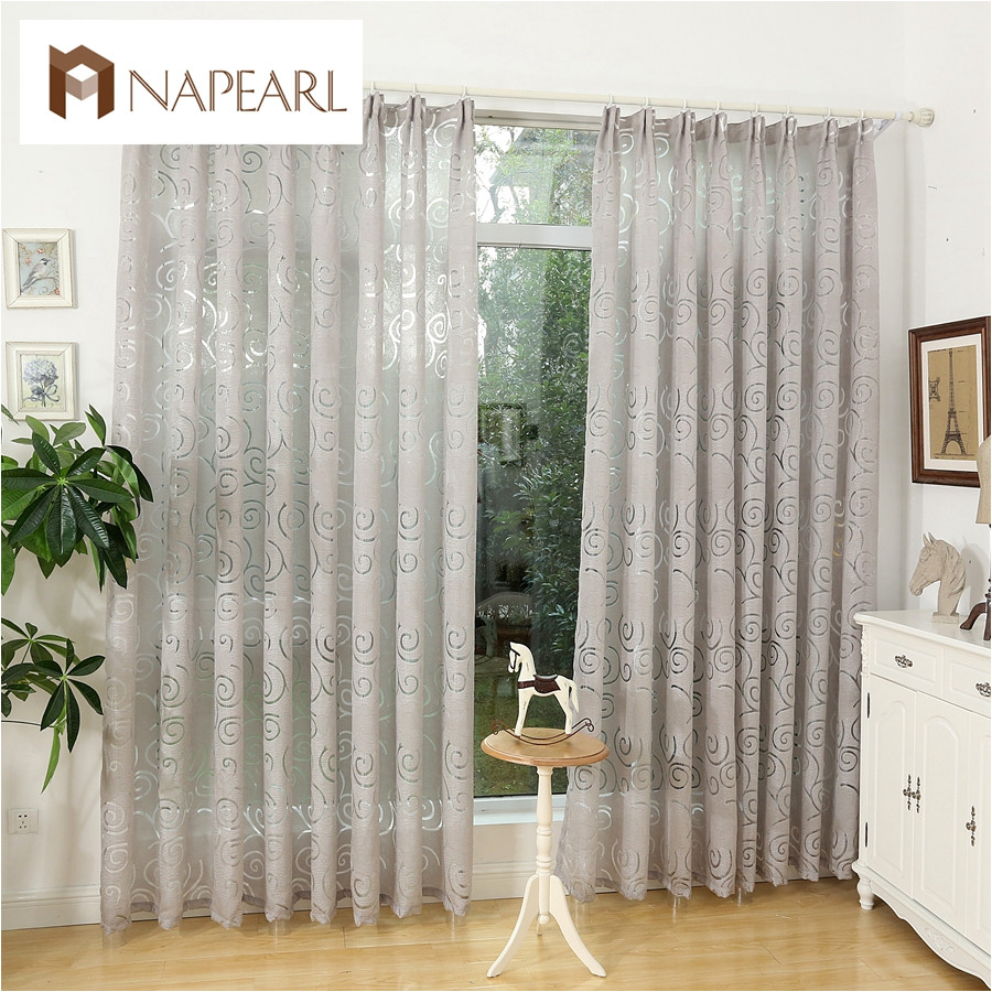 napearl design de moda moderno cortina de tecido cortina sala de estar varanda janela da porta da cozinha cortinas tratamento de janela curta em cortinas de