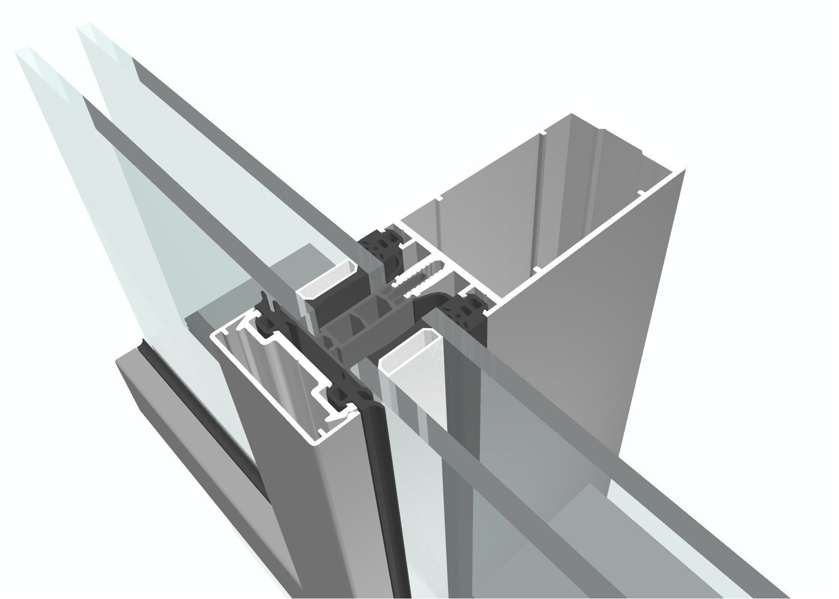 el bonito perfiles aluminio para ventanas con motivo de de aupa perfil de aluminio para muro cortina con montantes y travesac2b1os planificacion para