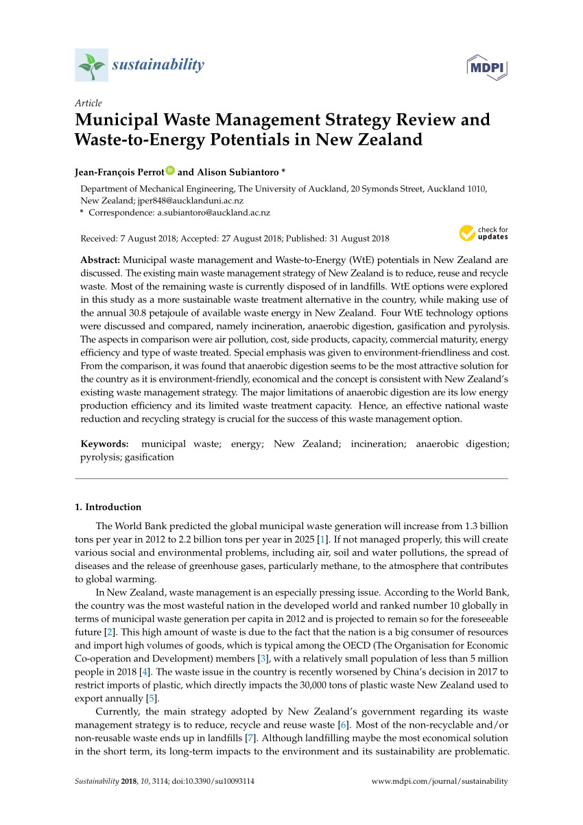 pdf a holistic sustainability framework for waste management in european cities concept development