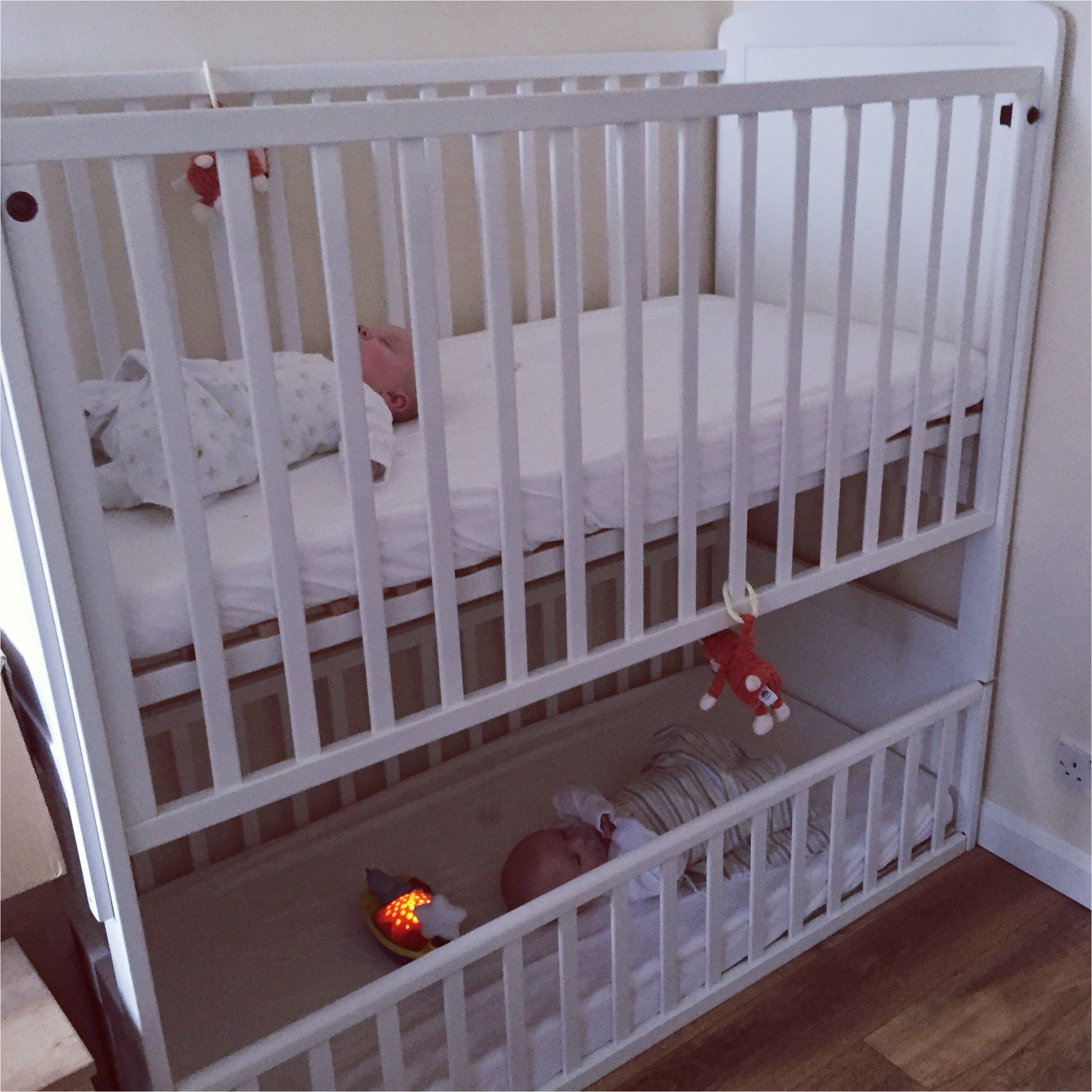 a bunk cot for twins or siblings close in age perfect if you are looking for space saving equipment