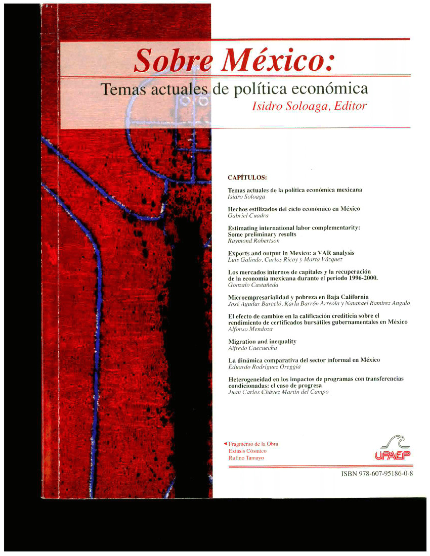 pdf la dinamica comparativa del sector informal en mexico