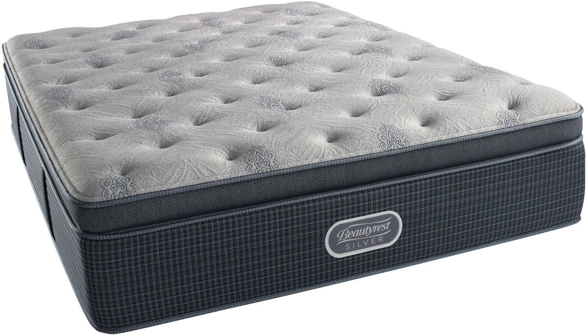 simmons beautyrest silver night sky plush pillow top mattress