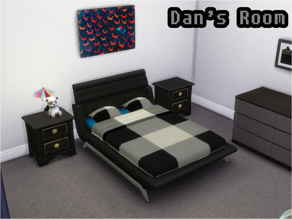 dan howell s bed the sims 4 dan howell dan and phil sims games