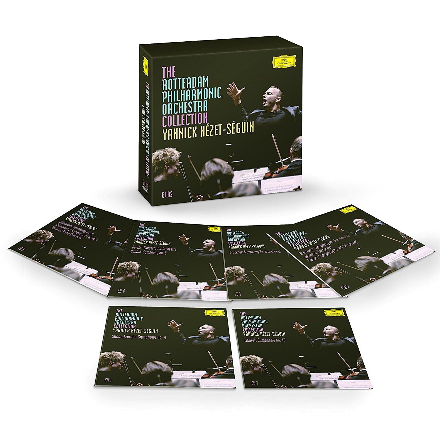 the rotterdam philharmonic orchestra collection nezet seguin rop bruckner beethoven mahler amazon de musik