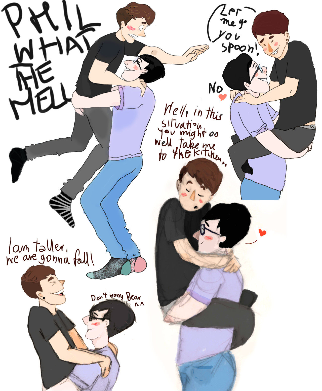 dan and phil phan art google search