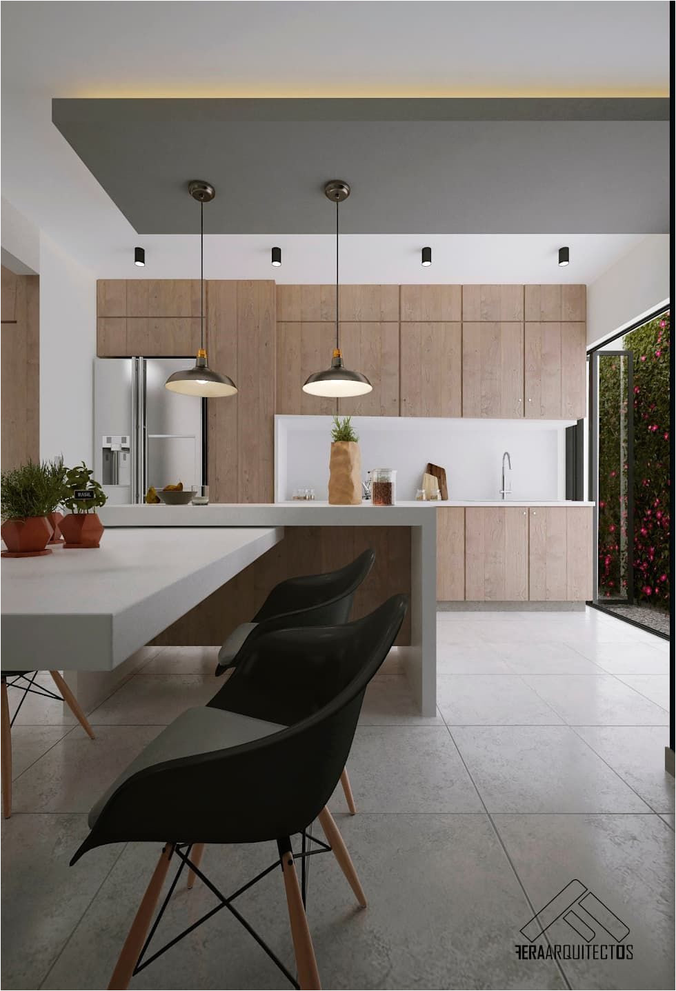 cocina comedor cocinas de estilo minimalista por feraarquitectos