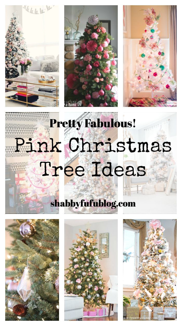 pretty pink christmas tree decorations and pink holiday decor navidaddecoraciones de