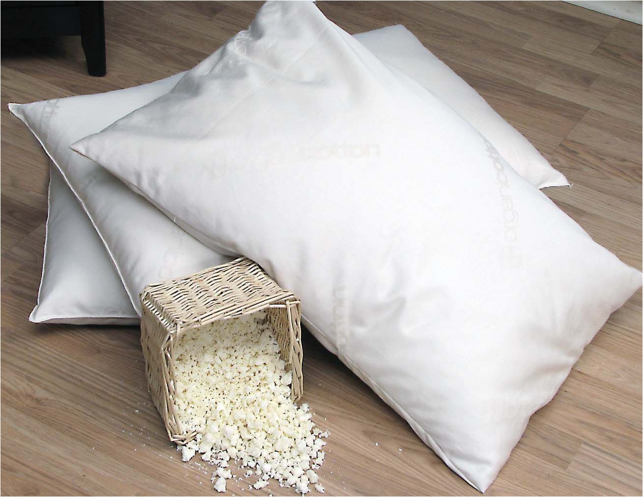 organic lifestyle eco existence shredded natural rubber pillows feel like down