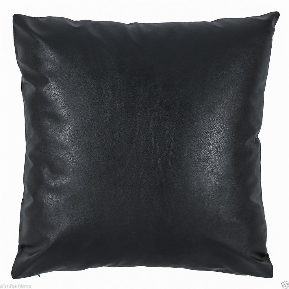 euro pillow covers decorative pillow covers cushion covers leather pillow industrial farmhouse