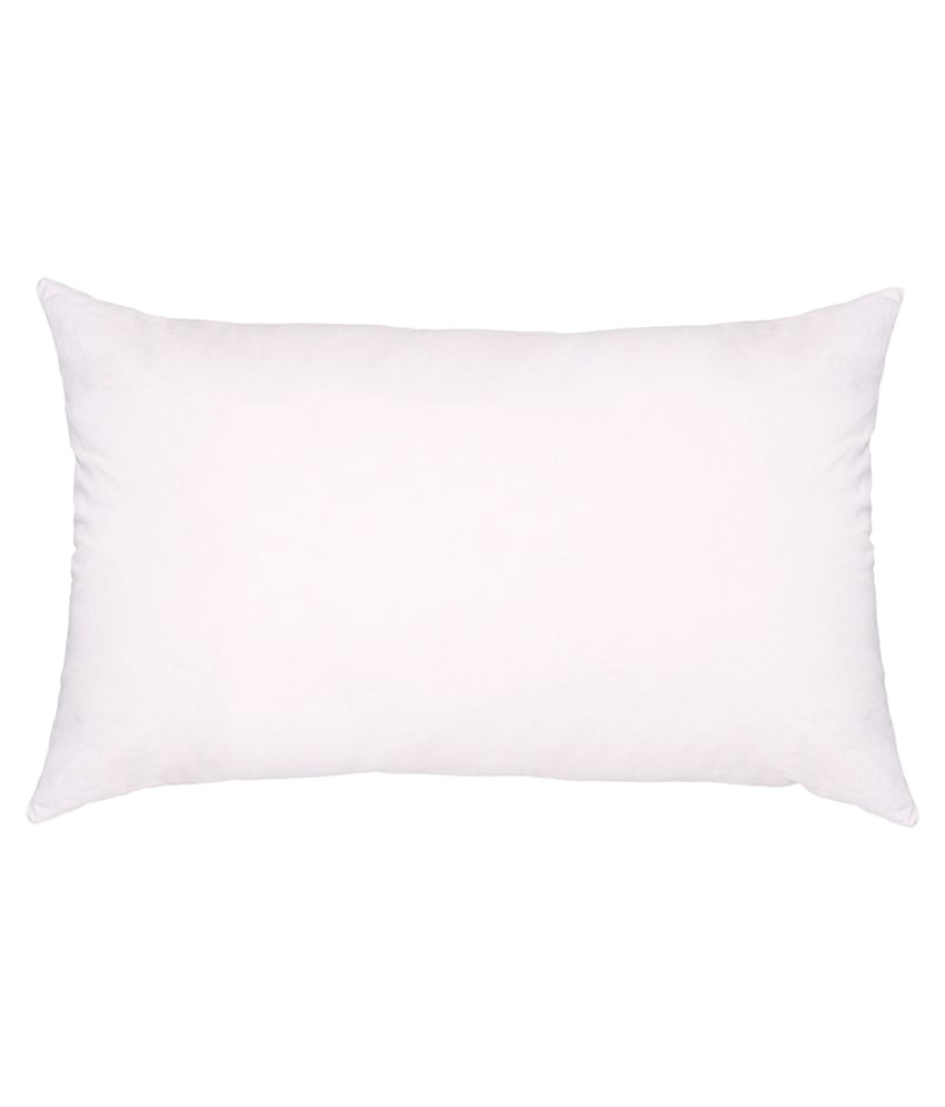 modi white cotton pillow pure fibre filling 1 pair