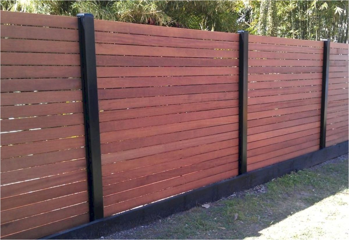 awesome modern front yard privacy fences ideas 63