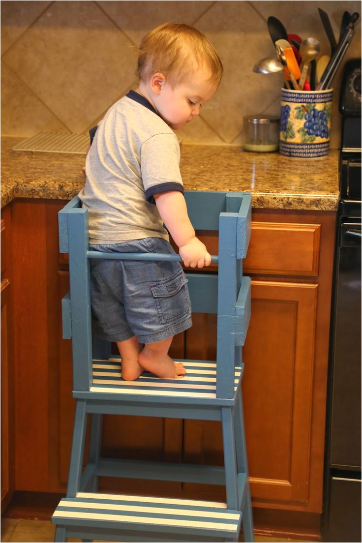 diy step stool with rails easy and affordable