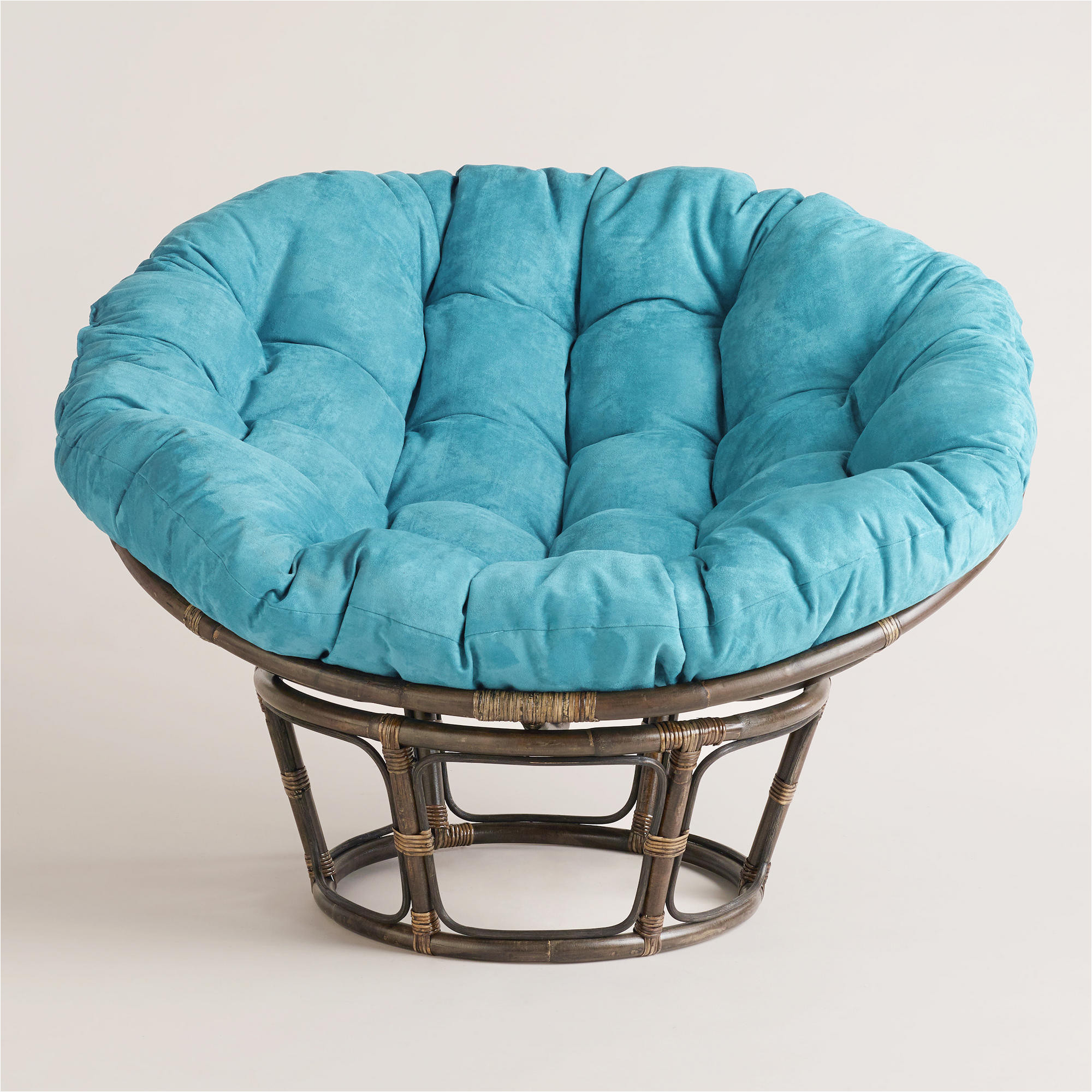 comfortable seating with papasan cushions home design chair cushion pier