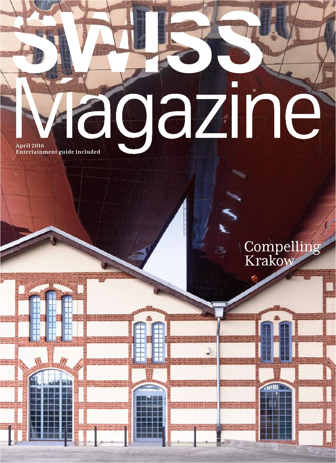 swiss magazine april 2016 krakow by inflight magazines by swiss issuu