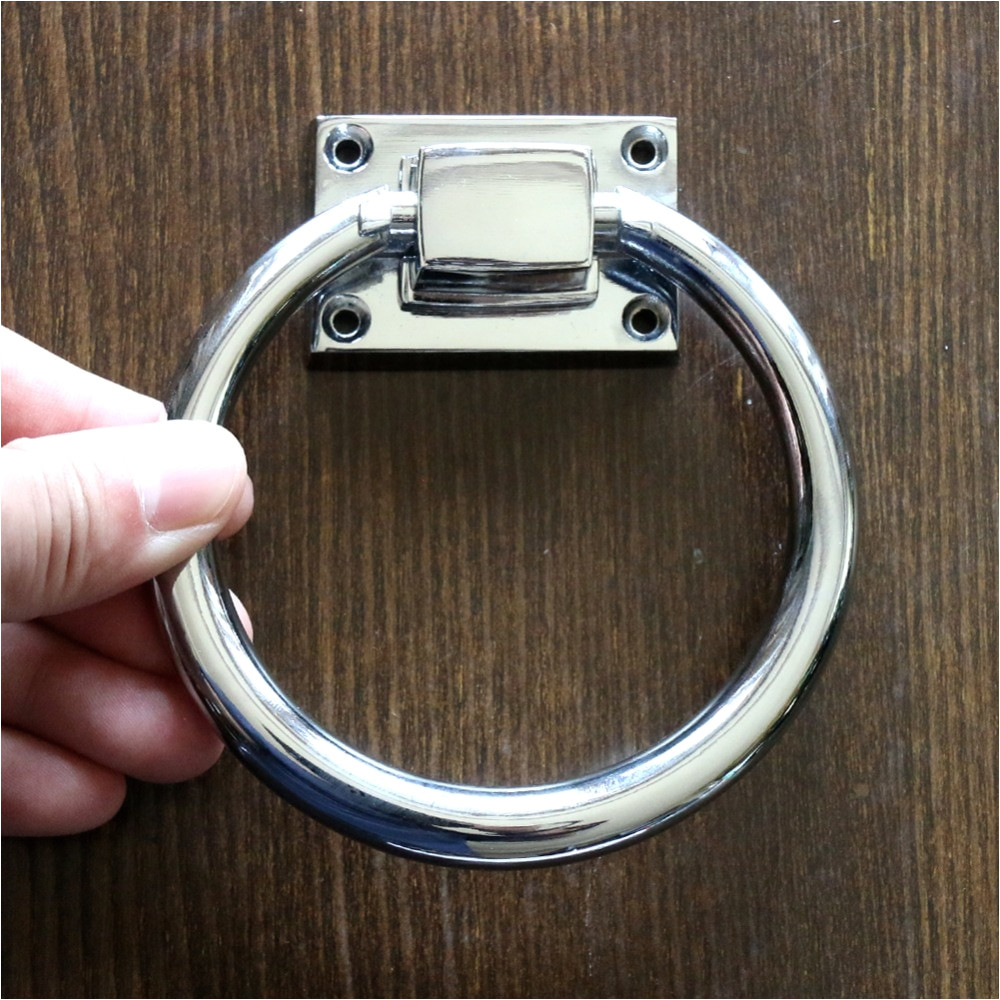 1x dia 98 modern drop ring circle handles zinc alloy door chair sofas handles pulls cabinet