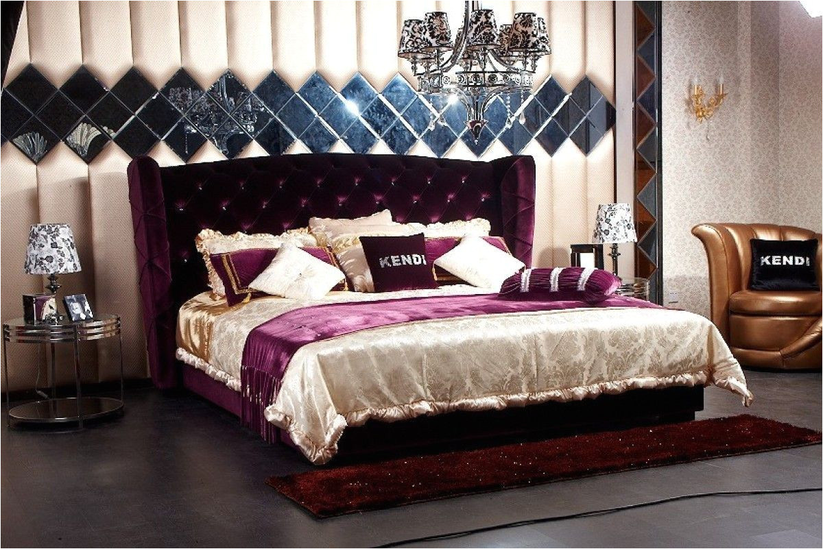 modrest majestic transitional purple fabric eastern king size bed vgknn5028 purpleproduct a