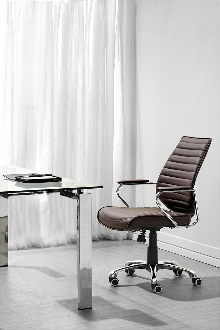 enterprise espresso low back office chair