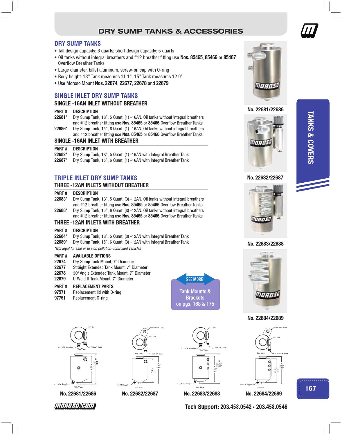 Expansion Tank Sizing Rule Of Thumb Moroso Product Guide 2013 P167 194 by Moroso Performance Products